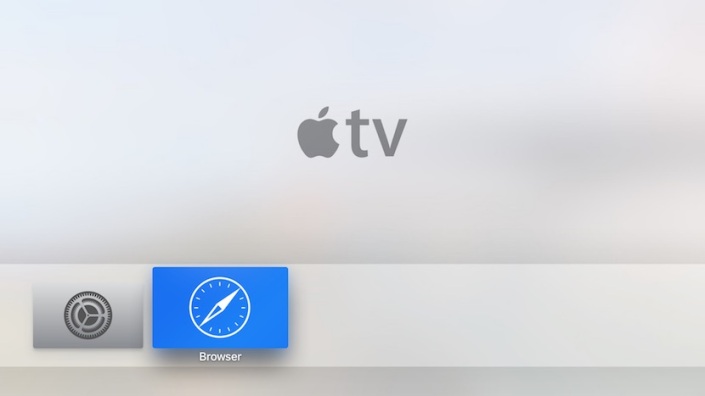 safari app on apple tv